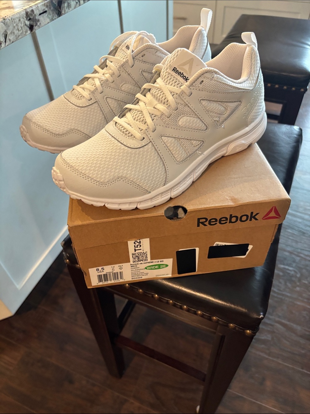Reebok Men's All-Purpose White Athletic Sneakers